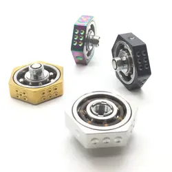 Vape Spinner Atomizer Gyro Toy 24 мм черный, серебристый, золотой, Радужный