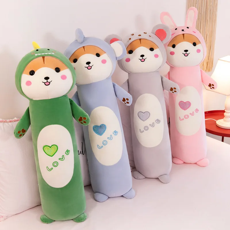 

Fashion Cute squirrel Sleep Long Plush To Send Children Knee Pillow Almofada Coussin Overwatch Cojines Decorativos Seat Cushion