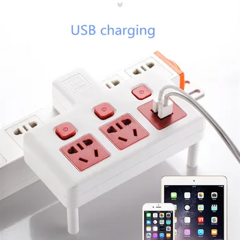 

Lightning Protection Independent Switch Converter Socket Multi-Function One to Two Multi-point Expansion Multi-use Without Wire