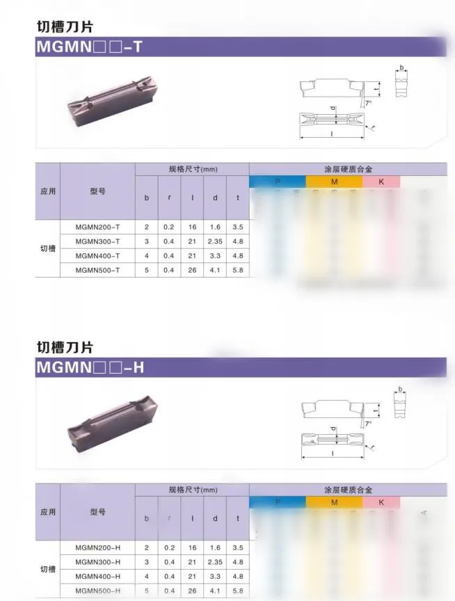 10PCS DESKAR MGMN200-G LF6018 300-T 300-H 400-T 400-H 500-M LF6018 CNC lathe Grooving Turning Carbide Insert For Stainless steel