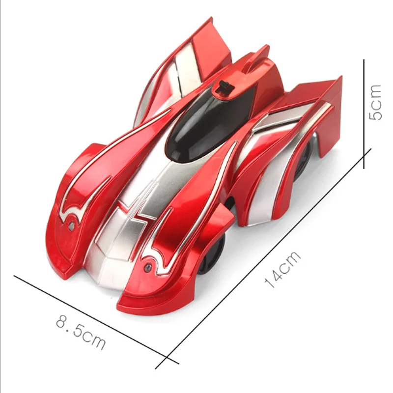 Dropshopping Новые Настенные скалолазание автомобили дистанционное управление RC гоночный автомобиль анти Гравитация потолок вращающийся трюк электрические игрушки для оптовой продажи