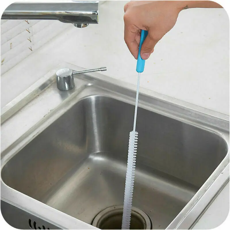 

Durable Flexible Sink Overflow Drain Unblocker Clean Brush Cleaner Kitchen Tool