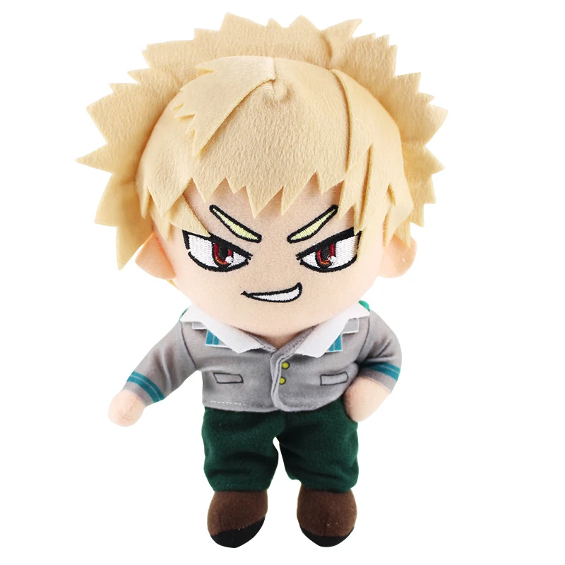 20 см 5 шт./лот My Hero Academy плюшевые игрушки izku Midoriya Todoroki Shoto Katsuki Bakugou мягкие набивные из аниме куклы подарок для детей