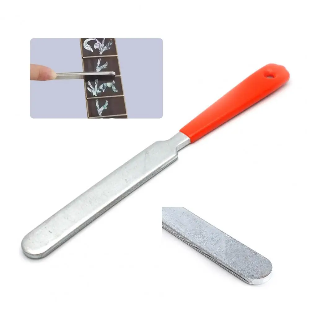 Anti-rust Metal Guitar Fret Crowning File for Repair Slotting Files guitar repair tool