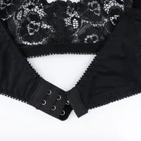M L XL grande taille Lingerie femmes Sexy dentelle transparente jarretelles ceinture fermeture arrière réglable porte-jarretelles pour bas 4