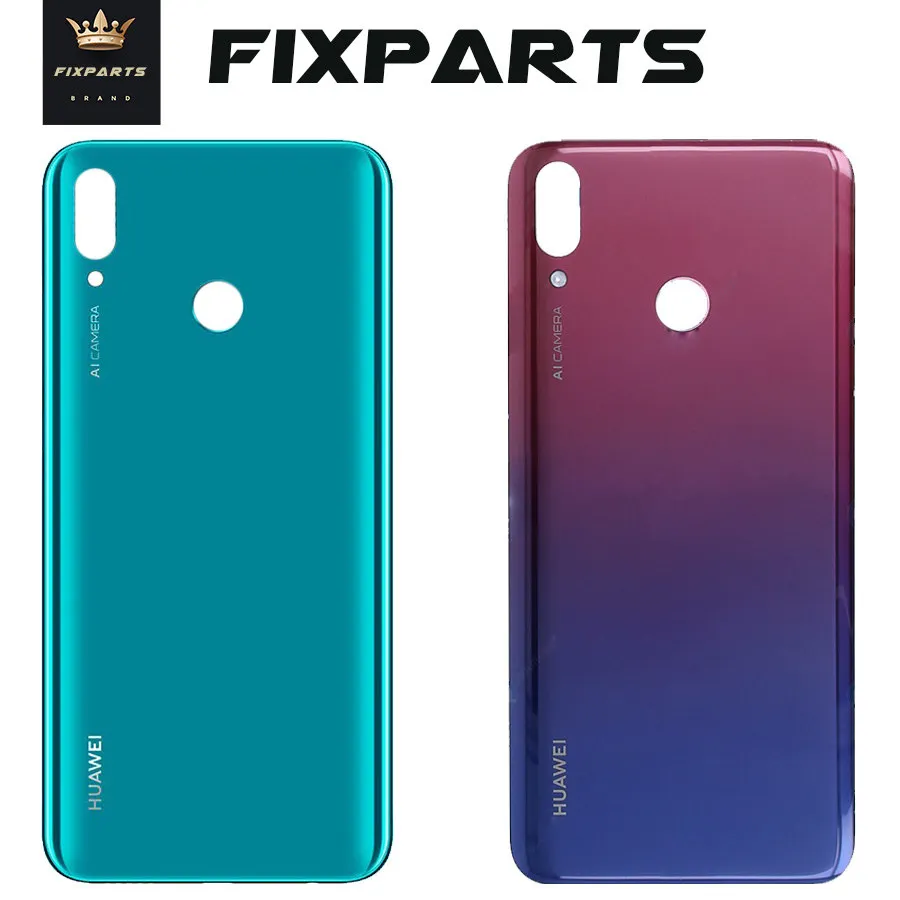 Задняя крышка для Huawei Y9 2019 задняя аккумулятора корпуса JKM LX1 LX2 LX3 | Мобильные