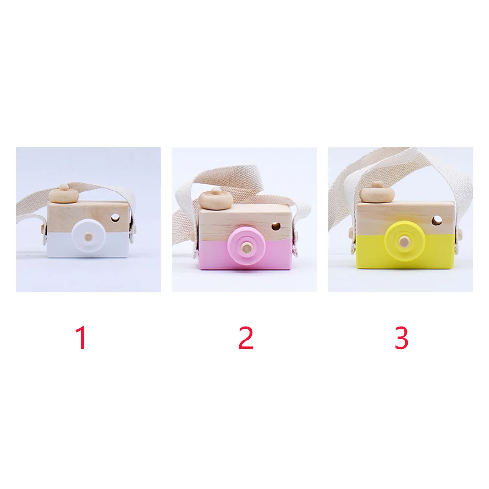 Детский реквизит для фотосъемки экологичный милый фотоаппарат подарки на день рождения детская деревянная игрушка художественное оформление ручной работы