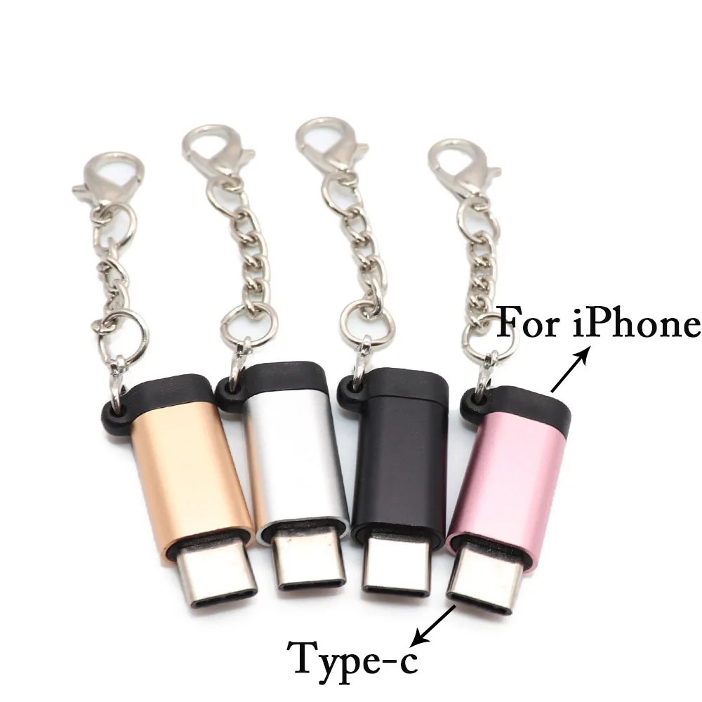 

Adapter for iphone To Type C Adapter 8 pin To Usb c Splitter for IPhone Huawei P20 Pro Samsung Typec Charger Adapter