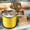 Top pe super 1500M braided lines fishing 8 strands strong big game multifilament fishing cord 6LB-300LB fishing rope 0.10-1.0mm ► Photo 2/6