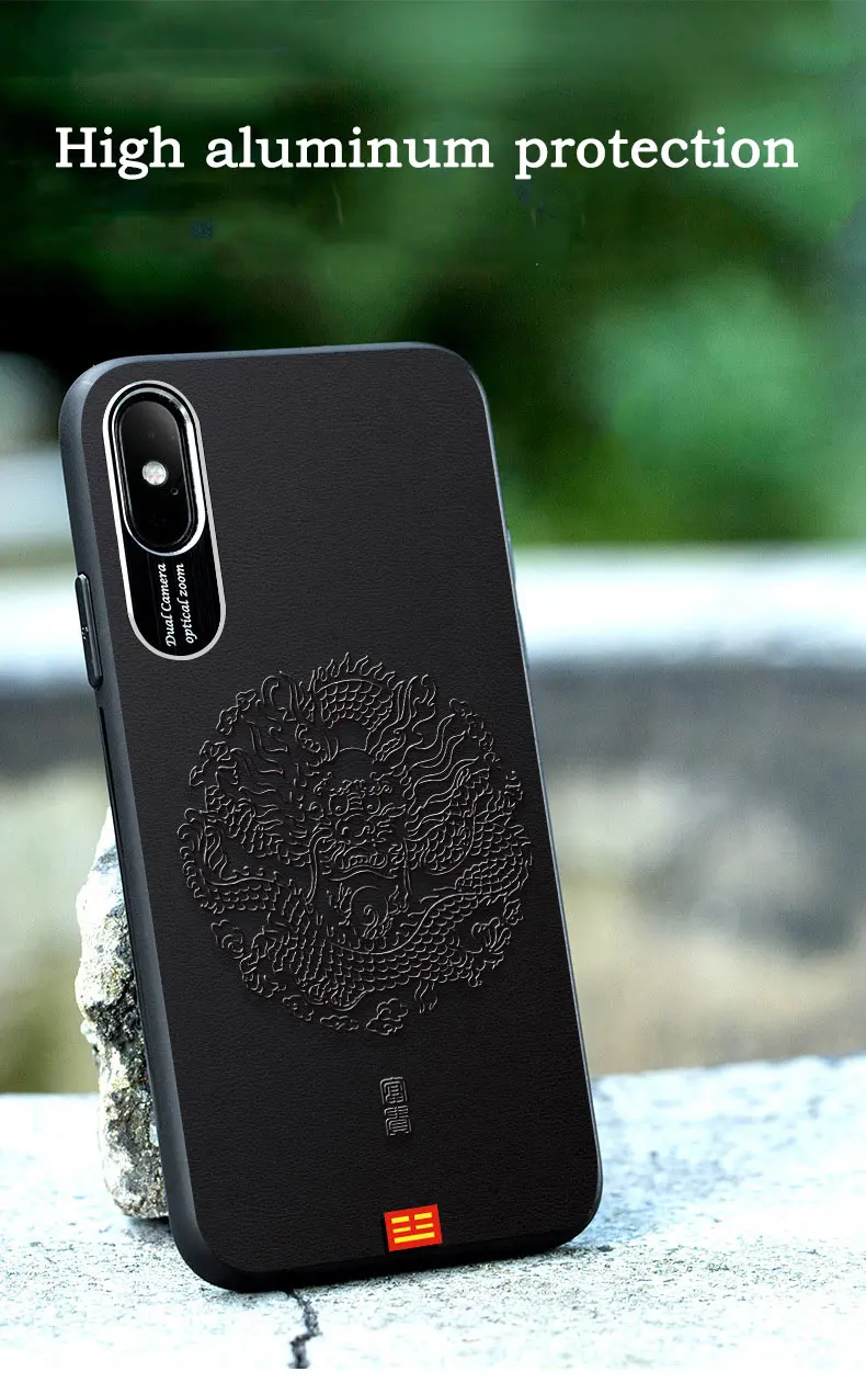 Для iPhone 11 Pro Max 11Pro XS Max X XR 6 6S 7 8 Plus чехол из искусственной кожи рельефный узор противоударный металлический защитный чехол для камеры