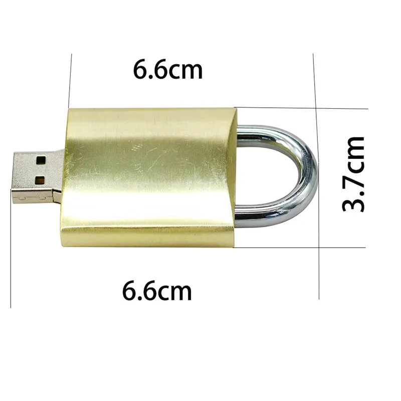 USB флеш-накопитель 64 ГБ 32 ГБ 16 ГБ USB 3,0 флеш-накопитель водонепроницаемый металлический замок брелок серебряная Флешка диск памяти