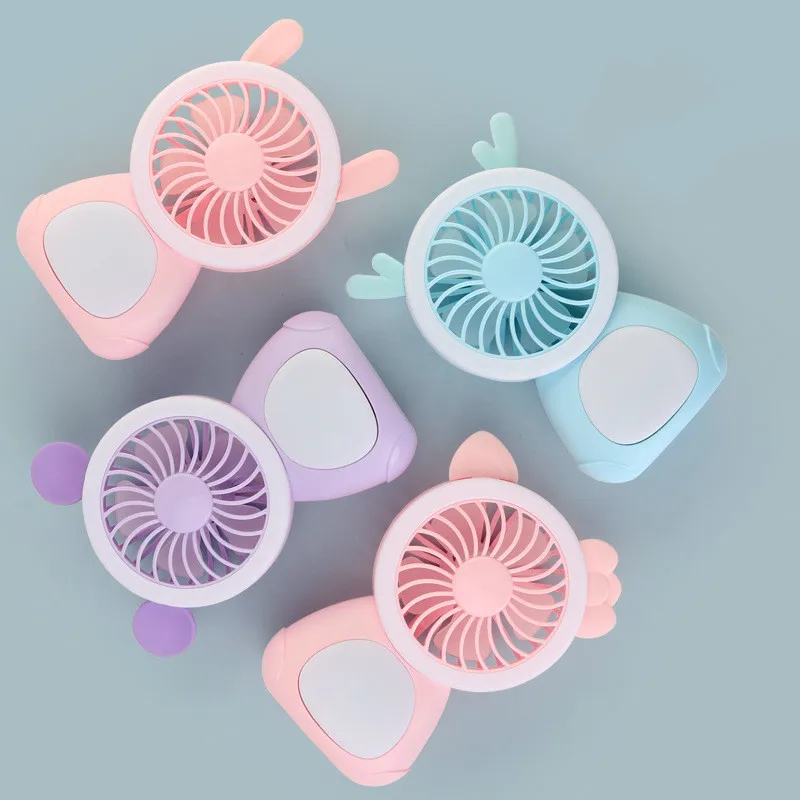 

New Handheld Fan Mini Fan Powerful Small Personal Portable Fan Speed Adjustable USB Rechargeable Pocket Fan for Home Office