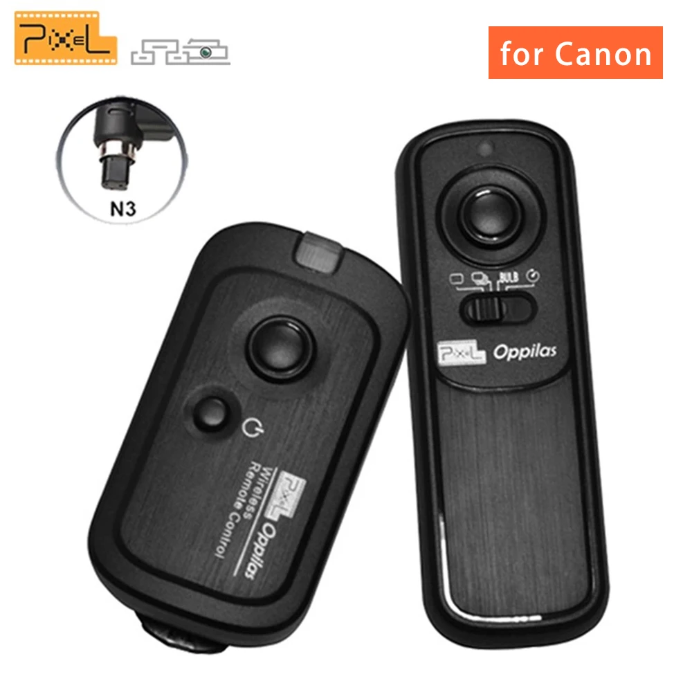 PIXEL RW 221 / N3 беспроводной спуск затвора кабель дистанционного управления для Canon EOS