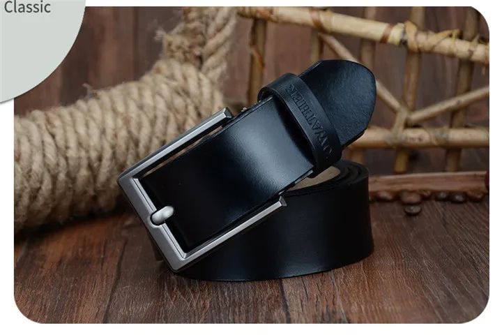 mens dress belts COWATHER men belt cow genuine leather designer belts for men high quality fashion vintage male strap for jeans cow skin XF002 men's belts for jeans