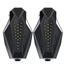 2x7/8 inch ручка кисточки Гвардии Универсальный Мотоцикл рукавицы с светодиодный сигнальный светильник руль ручной кисточки гвардии