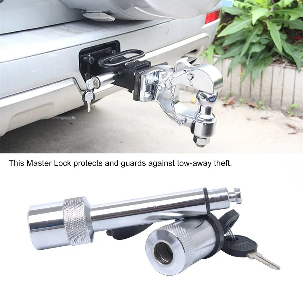 Waterproof Long Shackle Hitch Pin Coupler Latch Trailer Hitch Receiver Lock Hitch Pin Tow Bar
