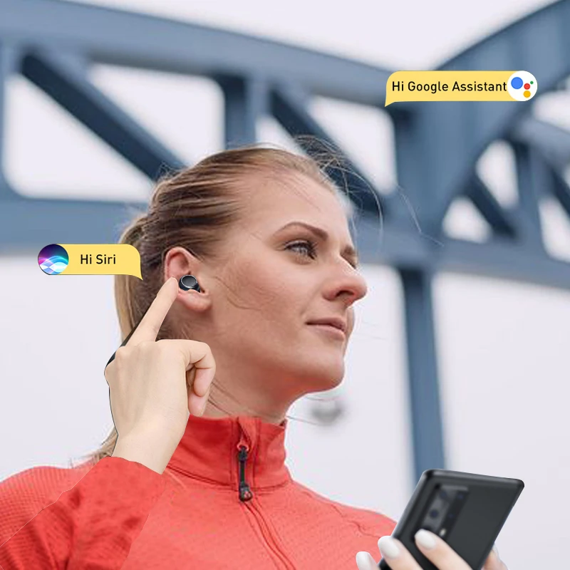 Mornlex MT01 наушники вкладыши TWS Bluetooth 5 0 стерео Беспроводной кнопочное управление Шум