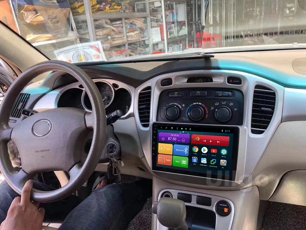 4 ГБ ОЗУ+ 64 Гб ПЗУ " Android Автомобильная головная установка для Toyota Kluger Highlander старая Автомобильная магнитола gps с BT RDS Mirrorlink Wifi 4G LTE
