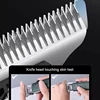 Kemei Professional Barber Hair Trimmer T-blade Dry-shaving and Fading Hair Clipper All-around Outlining Close-cutting Machine 5