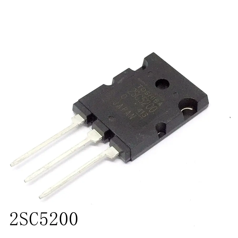Трубка аудиоусилителя 2SC5200 TO-3PL 15A/230V 10 шт./лот новинка на