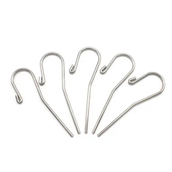 

10Pcs/Set Professional Dental Root Lip Stainless Steel Denture Tester Hooks Instrument Pull Accessories Teeth Locator Oral Canal