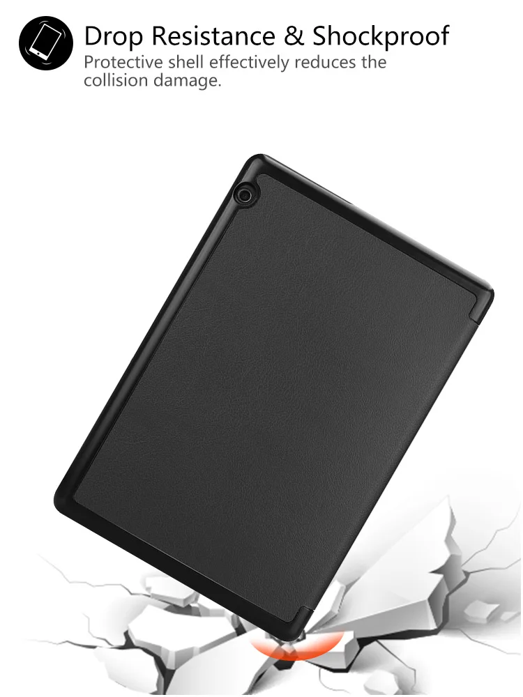 Чехол-книжка для huawei mediapad T5 10 AGS2-W09/L09/L03/W19 10,1 чехол-подставка для планшета huawei mediapad T5 10 чехол+ подарочная ручка