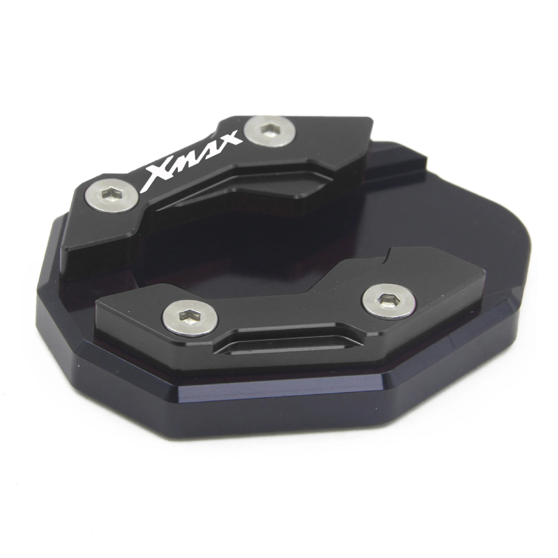 CNC Motorcycle Kickstand Side Stand Enlarge Foot Extension Pad For Yamaha NMAX 155 XMAX 300 MT-15 2015-Motorcycle Kickstand