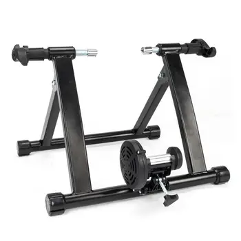 

Fixed Non-linear Control Magnetic Reluctance Bike Trainer Black Booster Device Riding Station Front Accessories Fitness