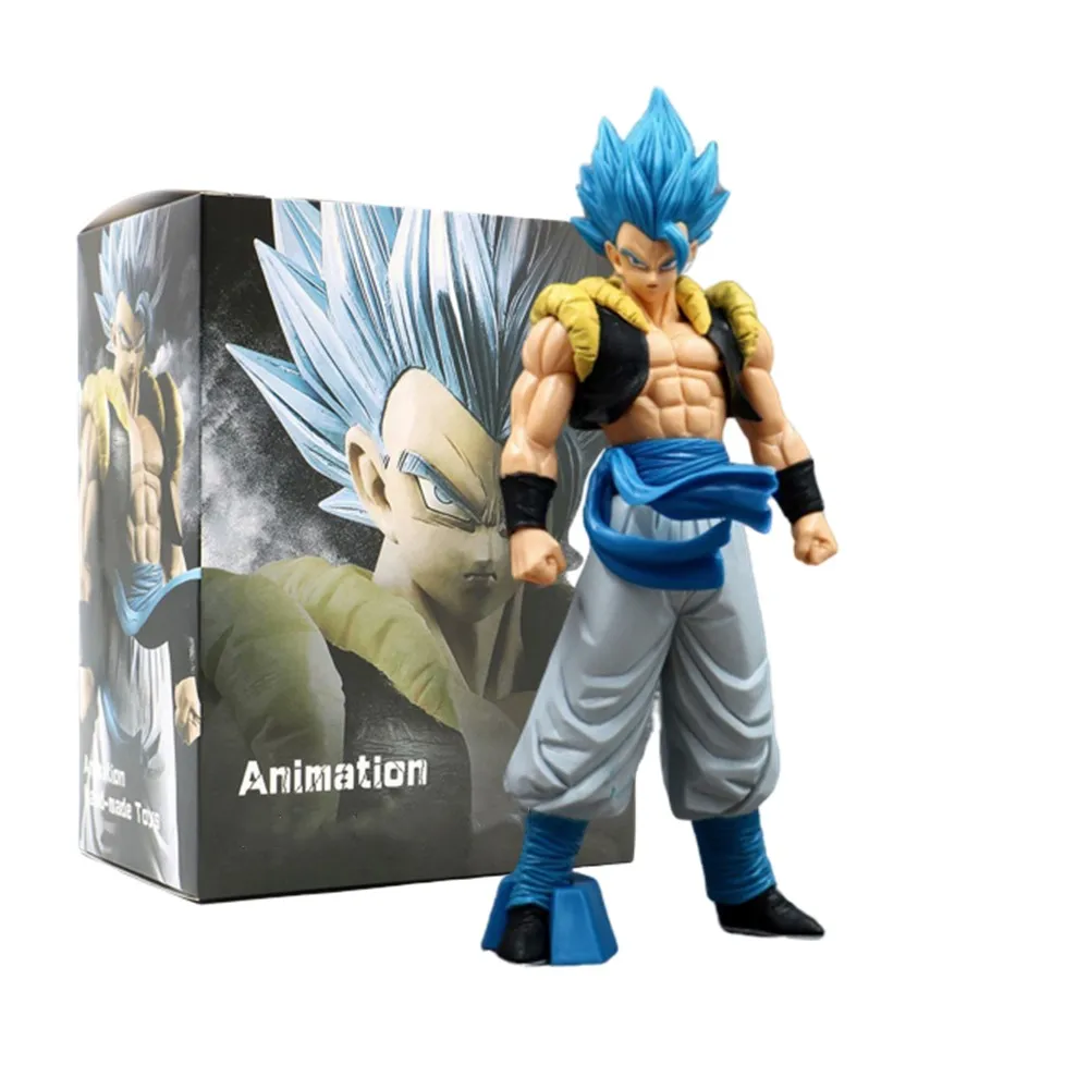 Dragon Ball Z Vegetto Gogeta фигурка Супер Saiyan игрушки Dragon Ball Супер аниме Goku Vegeta фигурка коллекционная игрушка - Цвет: Белый