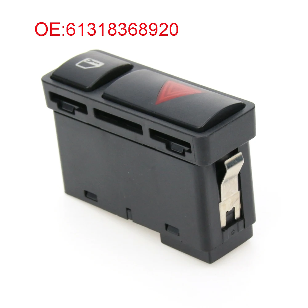 New Hazard Warning Flasher Door Lock Switch 61318368920 For BMW E46 3 Series | Автомобили и мотоциклы