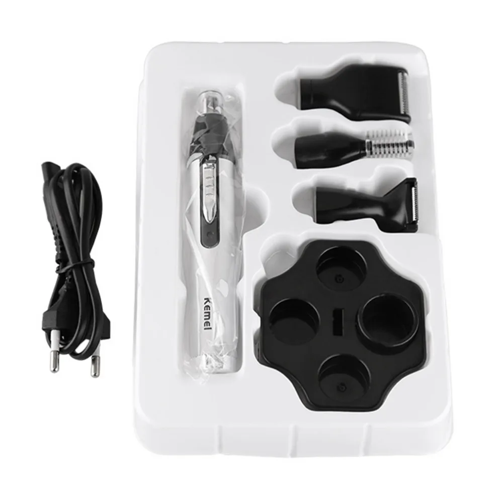 

Kemei Fast Shaving Men Electric Nose Ear Hair Trimmer Painless Women Trimming Sideburns Eyebrows Beard Hair Clipper Cut Shaver