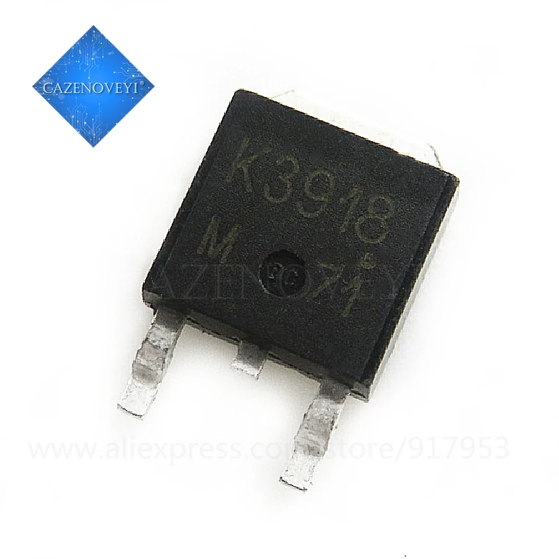 10pcs/lot 2SK3918 SOT252 K3918 SOT MOSFET SMD new and original IC In Stock | Электронные компоненты и