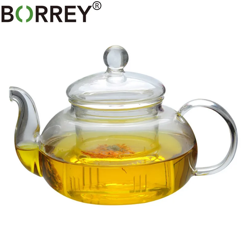 cafeter/ía N//T Tetera de cristal resistente al calor para caf/é apta para el hogar