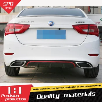 

For Buick Excell spoiler ABS Rear Bumper Diffuser Bumpers Protector For Buick Excelle Body kit bumper rear lip rear spoiler 2016
