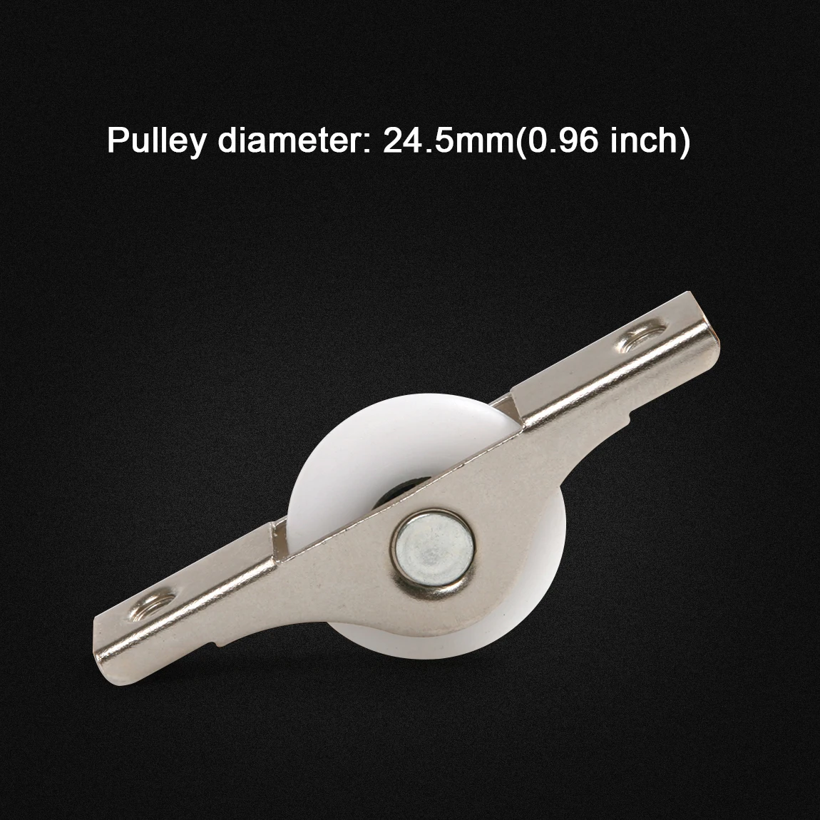 8PCS 25mm Sliding Door Roller Nylon Caster Wheel Pulley Runners Cabinet Wardrobe Window Furniture Hardware load-bearing 20KG
