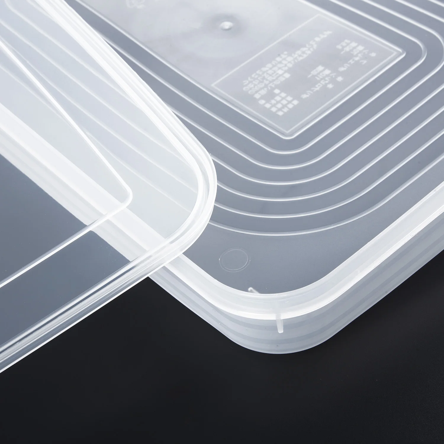 

Food Storage Dumpling Box Fresh Refrigerator Case Cakes Tray Suit Meat Pastry Container Crisper Top Hot