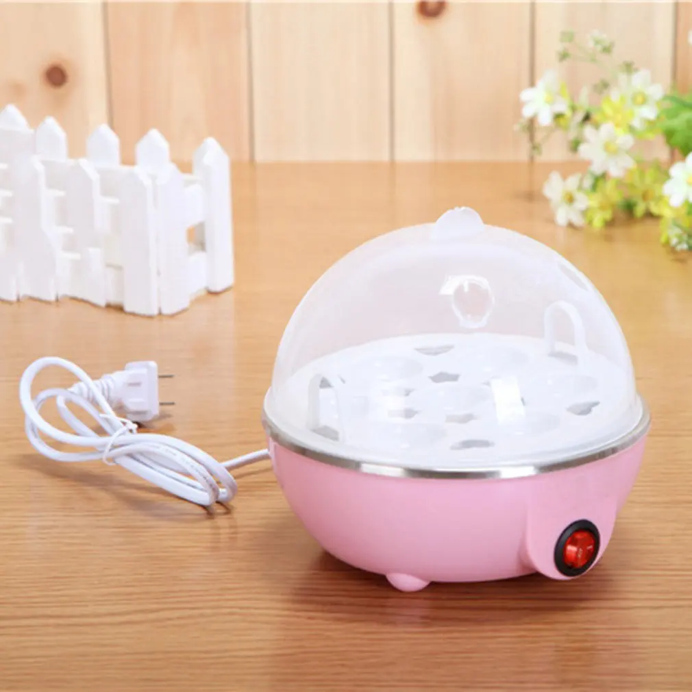 Multi-function Electric Egg Cooker 7 Eggs Capacity Auto-off Fast Egg Boiler Steamer Cooking Tools Kitchen Tools