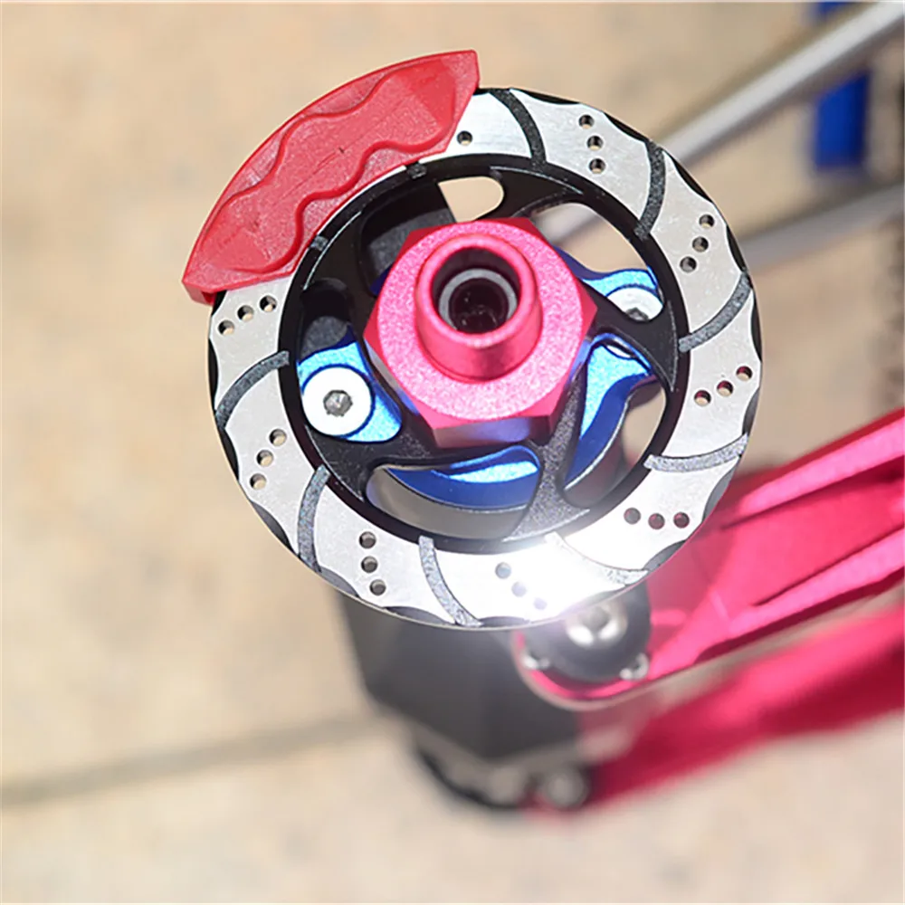 

2pcs/set Aluminum Alloy Front Rear Universal Brake Discs for LOSI 1:6 SUPER BAJA REY RC Car Kits