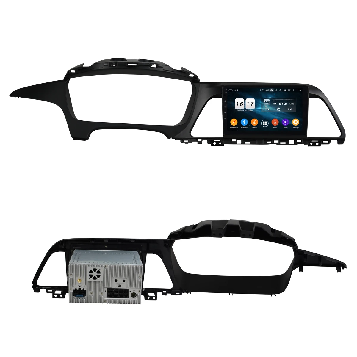Perfect 9 inch 4+32G Android 9.0 car multimedia Player for HYUNDAI Sonata 2015-2017 with GPS Wifi NO DVD 0
