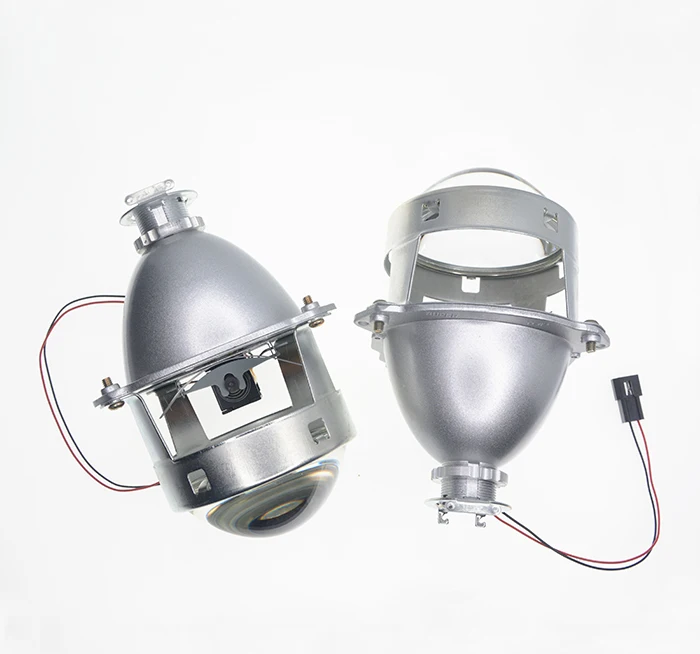 DS Универсальный 3 дюймов WST фары проектор Len H4 H7 разъем для DIY модификации лампы мотоцикла дальнего ближнего света использования H1 HID бу