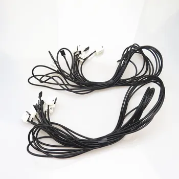 

AZQFZ 5Pcs AUX Adapter Cable Plug Wire Harness Switch Interface Connector For VW Golf MK5 MK6 GTI R Rabbit Scirocco 5KD 035 724A