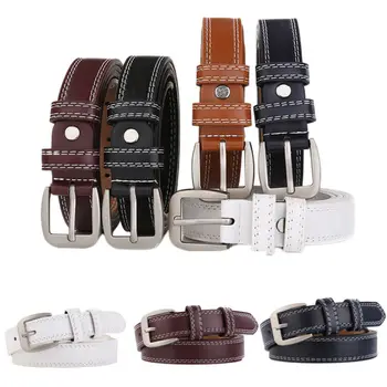 

Women Belt Classic Fashion Solid Genuine Leather Waistband Wide Belt Strap Belts