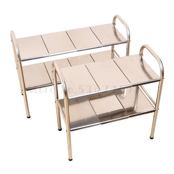 

Telescopic sink shelf stainless steel storage double floor kitchen cabinet rack. rack . bathroom organizer makeup cuisine