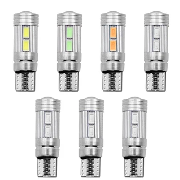 

1x W5W T10 LED Canbus No Error 12V 6000K 5630 10 SMD Car 5W5 LED Bulb Separation Wedge Side Flashing Light Super Bright White