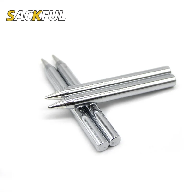 3Pcs Lead-Free Soldering Tip 30W 40W 60W 80W 100W 150W Replacement External Heating Soldering Iron Tip Solder Tips soldering iron tips