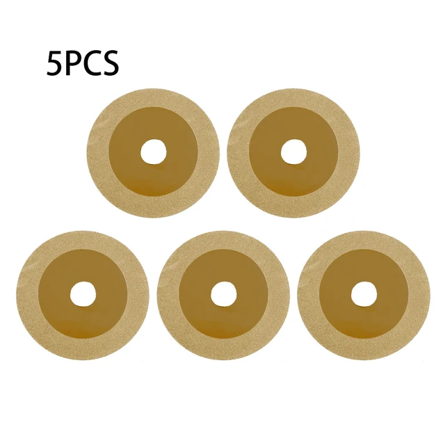 100mm 14500RPM Tungsten Electrode Sharpener Grinder Cutter Saw Blade Electroplating Silicon Carbide Diamond Disk Disc Tool Parts 5pcs