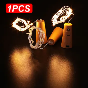 

Fairy Light Fairy String Light Romantic Durable 20LED Bottle Stopper Decorative Lights Wedding Outdoor Fairy String