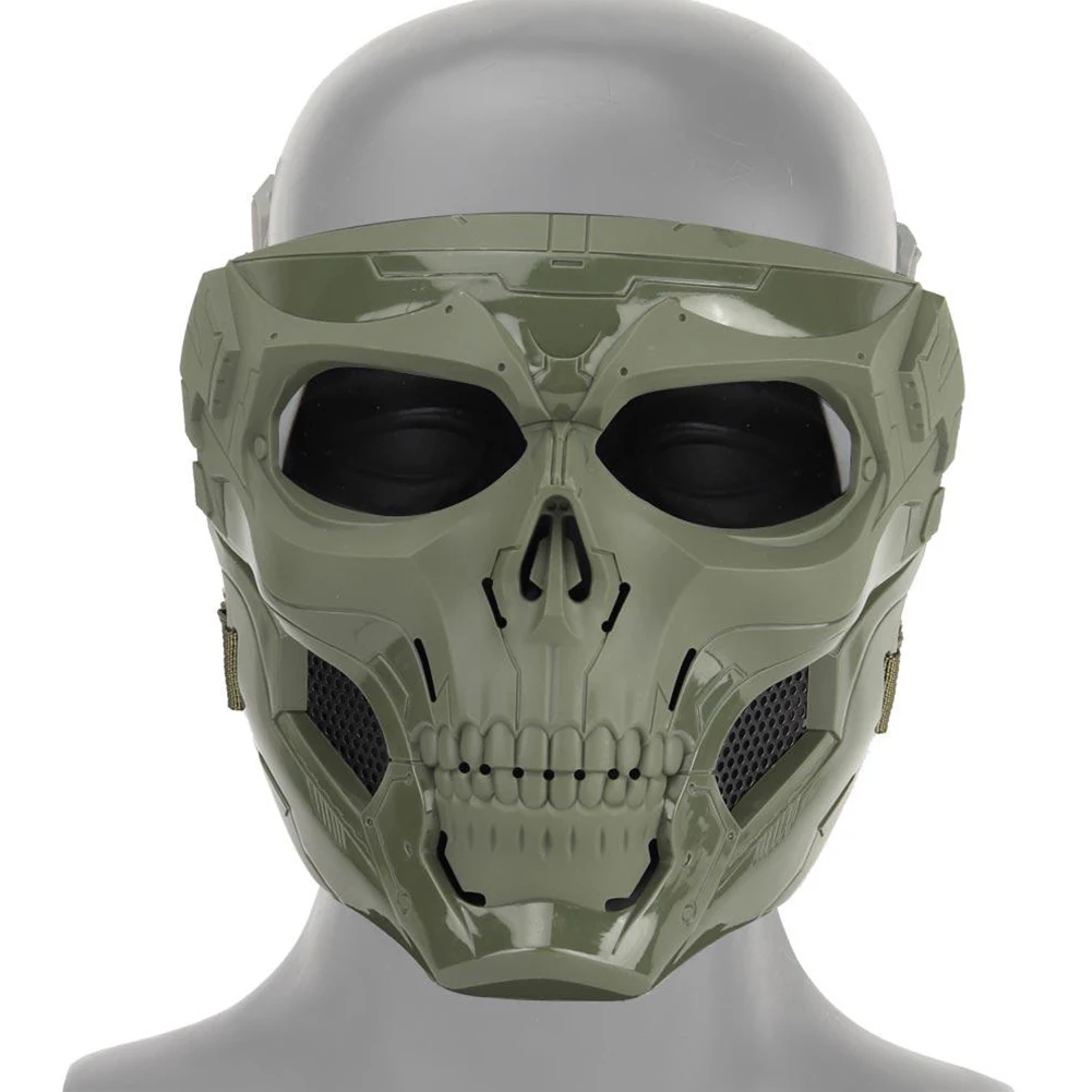 Маска для шлема на все лицо, маска ужаса CS на Хэллоуин, защитные маскарадные Вечерние Маски для косплея, тактические маски для улицы
