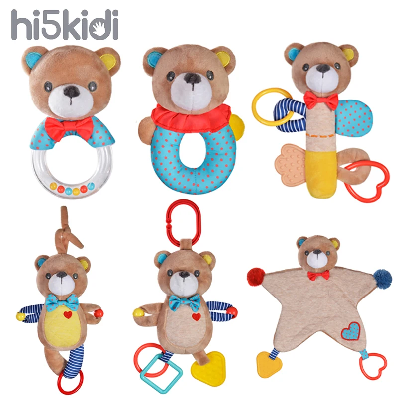 HI5KIDI детские плюшевые маленькие игрушки мультяшный Медвежонок детский подарок