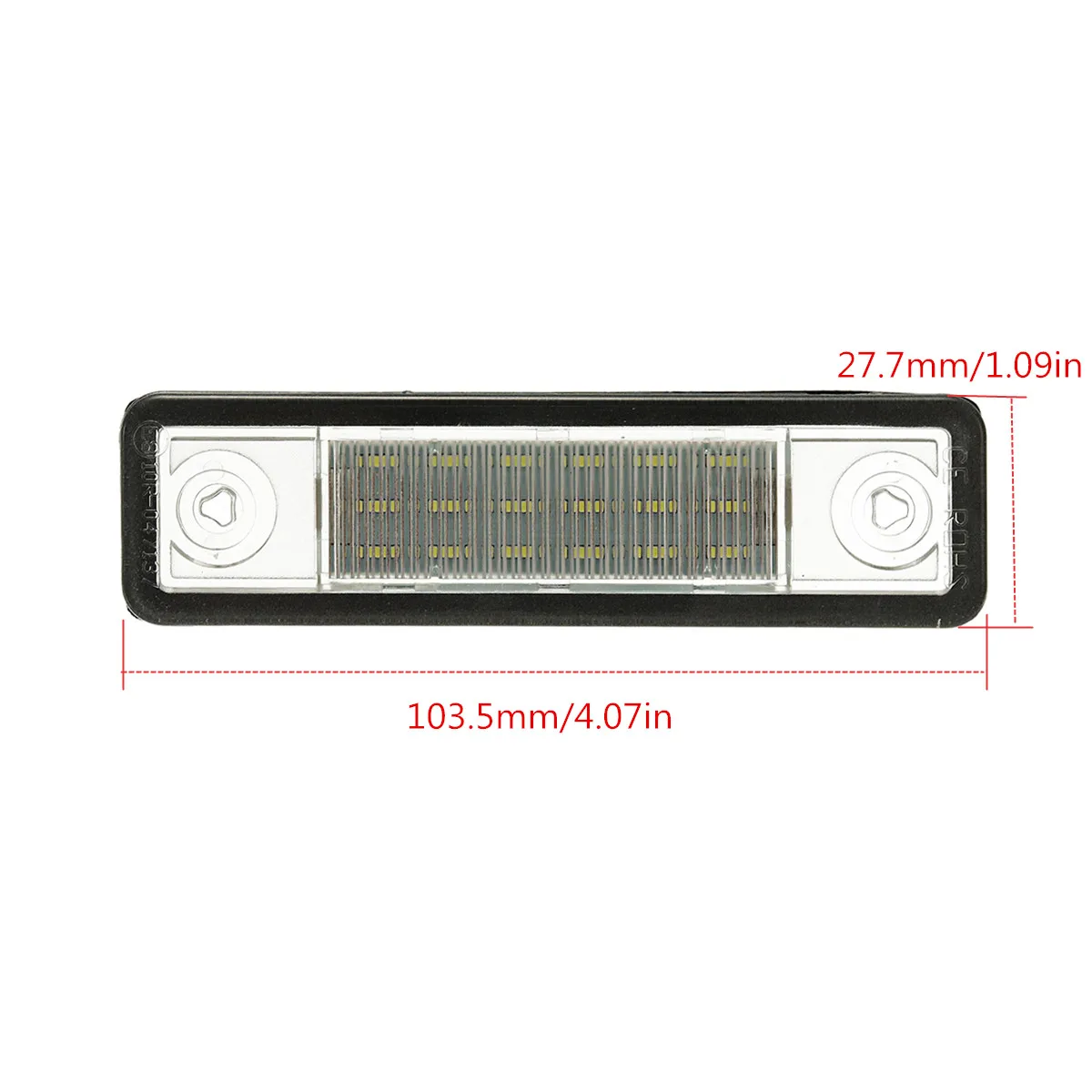 2pcs 24 светодиодный Светодиодный светильник номерного знака для Vauxhall Opel для Astra Vectra B Tigra Zafira A